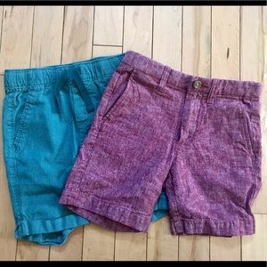 NEW J. Crew & Old Navy Set of 2 Boy’s Shorts; Sz:4